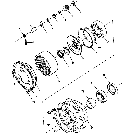 03J05(B) REDUCTION GEARS (AE1-121) (6-85/-) - 3910N, 4110N, 4610N