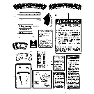 16B01 DECALS, INSTRUCTION, WARNING AND PTO