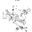 1.40.0/01 4WD FRONT AXLE, AXLE HOUSING (REFER TO VAR.120)