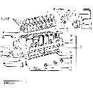 0.04.0/1 CRANKCASE AND CYLINDERS (VAR. 120)