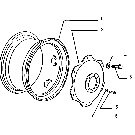 82.72 RIM DW11-38 (FRONT WHEELS) (VAR. 120)