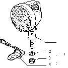 765 TAIL LAMP W/HALOGEN BULB