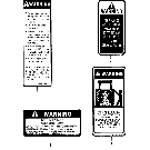 16B03 OPERATING INSTRUCTIONS, NORTH AMERICA