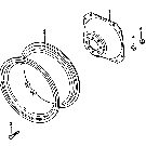 01B01 REAR WHEELS - 7810, 7910, 8210, 8530 THRU 8830