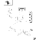 1.80.1/ 2(02) (VAR.804) SYNCHRO MESH GEARED POWER TAKE-OFF (540-540E RPM) - ROD, FORK AND PLATES