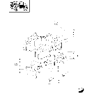 1.21.1/03 (VAR.838-839) FRONT PTO LIFT - SUPPORT