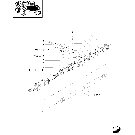 1.21.1/ 1(03) FRONT AXLE SUPPORT (4WD)