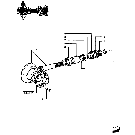 1.40.0/06 FRONT AXLE - BEVEL GEAR PAIR - SHIMS AND BEARINGS