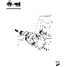 1.40.0/07(02) FRONT AXLE - PLANETARY GEAR SUPPORT , BEARING AND DISKS