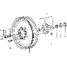 01A02 FRT. WHEEL ASSEMBLY, HEAVY DUTY, 8-BOLT WHEEL & HUB (79/) - TW10, TW20, TW30