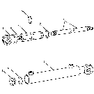 067 HYDRAULIC CYLINDER, 126788, 1290
