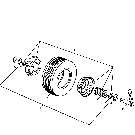 056 PICKUP, SINGLE PICKUP WHEEL