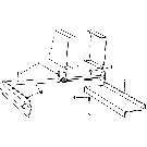 041 QUARTER TURN BALE CHUTE KIT - 14-383