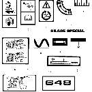 111 DECALS, INSTRUCTIONS