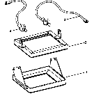 037 BATTERY TRAY, HOLD-DOWNS  & CABLE