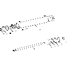 015 HYDRAULIC CYLINDER, TAILGATE, BSN 372089