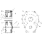 502 48" & 60" GEARBOX, 2.94:1 REDUCTION