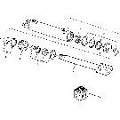 213 HYDRAULIC CYLINDER, LIFT - 702D