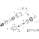 8.019.1(01) HYDRAULIC CYLINDER - DOZER BLADE XX/426> + XXX/392, 394, 395, 405, 406, 411, 414, 415, 417-421, 424