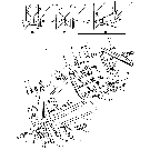 004 FRAME ASSEMBLY, FOR THREE BOTTOM PLOWS FOR FORD TRACTORS