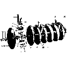 026 DISC & BEARING ASSEMBLY, PULL TYPE, H-SERIES - 11-153 THRU 11-167