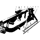 015 FRAME ASSEMBLY, BUSH & BOG, LIFT TYPE - L11-120,L11-122,L11-124,11-125,11-126,11-127