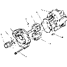 039 HYDRAULIC MOTOR, DOUBLE SWATH