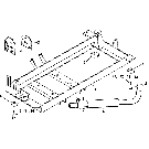 100 ENGINE MOUNTING ASSEMBLY, SERIES 1961-1965