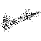 015 CUTTERBAR & KNIFE ASSEMBLY