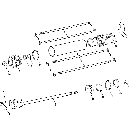 014 LOAD RACK CYLINDER, 1963-SERIES - 2M