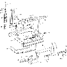 001 MAIN FRAME, LIFT, DRIVE SUPPORT & FLYWHEEL