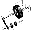 010 CLIPPING WHEEL ASSEMBLY, #149188