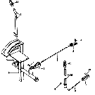 002 VARI-DRIVE AND HEADER CLUTCH LEVER GROUP, 905