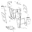 003 OPERATOR'S CAB ASSEMBLY