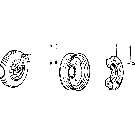 01D01 WEIGHTS, FRONT WHEEL