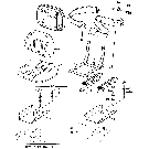 13A03 SEAT ASSEMBLY, INDUSTRIAL DELUXE - 340A, 340B, 445A, 540A, 540B, 545A