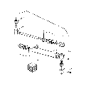 03D01 STEERING CYLINDER ASSEMBLY, TRW & CESSNA, (78/) 445A THRU 545A; (4-81/) 340A, 340B, 540A, 540B