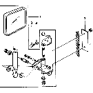 17C01 MIRROR ASSEMBLY - REAR VIEW - L/CAB - D.I.A.