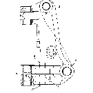 19A02 SWING POST ASSEMBLY, SERVICE ONLY