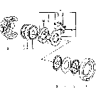 02F01 HOUSING & BRAKE ASSEMBLY, FRONT - A62, REAR - A64, A66