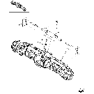 05.44.0/0E(03) STEERING CYLINDER, REAR AXLE - POWERSHUTTLE