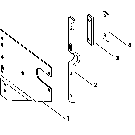 023 99702 FLUID END GATE BUNDLE LH SUPPORTS, 202 & 222