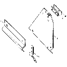 015 SEMI-FLUID END GATE ATTACHMENTS SUPPORTS, LH