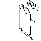 014 ATTACHMENT, 97586 OR 97063 SEMI-FLUID END GATE, SUPPORTS & CONTROLS, LH, 510S & 516S