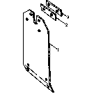 015 SUPPORTS & CONTROLS, L.H., 97586 SEMI-FLUID END GATE - 675S,677S