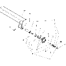 D.12.A(02) WHEEL - ASSEMBLY, CART 817 HUB AND SPINDLE