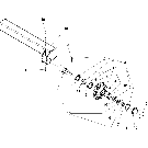 D.12.A(04) WHEEL - ASSEMBLY, CART 1012 HUB AND SPINDLE