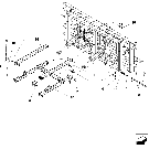 E.10.B(05) MAIN FRAME - SUSPENDED BOOM - PARALLEL LINKS TO CENTER SECTION