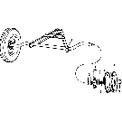 010 AXLE W/FRAME, HUB & WHEEL PULL-TYPE