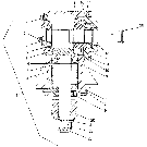 005 GEARBOX ASSEMBLY, MODEL 951B - 60", & 72"